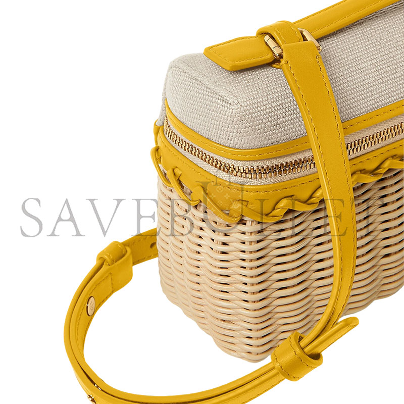 L0r0 P1ana EXTRA POCKET L19 EAST-WEST WICKER FAQ9101_F7XX (19*12*7cm)